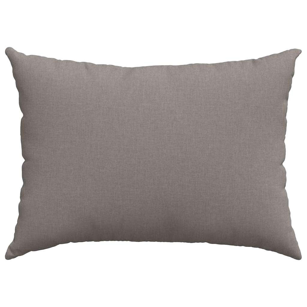 Sofa Pillows 2 pcs Taupe 70 x 50 cm Fabric